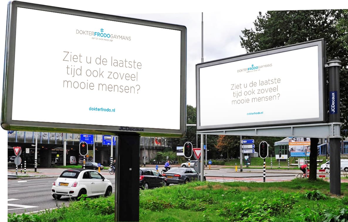 Opvallende outdoor campagne