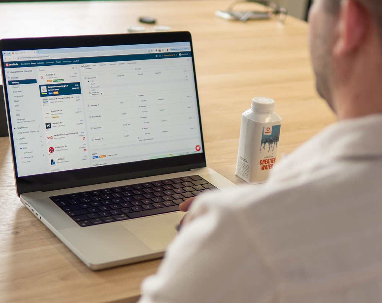 Gemakkelijker leads opvolgen met LeadInfo